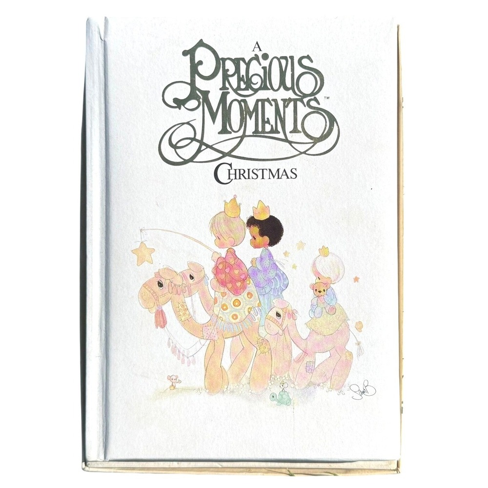 Vintage 1988 A Precious Moments Christmas Book Sam Butcher Hardcover 1st Edition